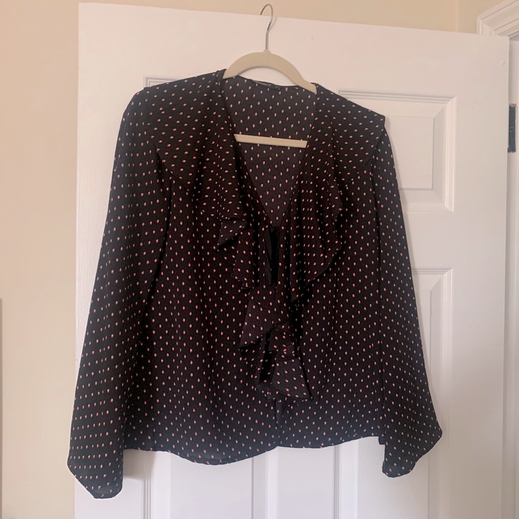 Flutter Printed Blouse